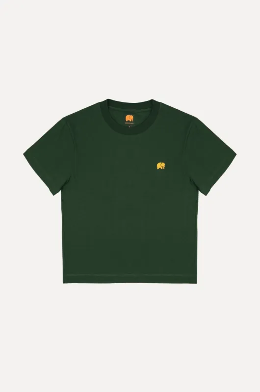 Women's Organic Essential T-Shirt Kombu Green sold by Ivalo.com