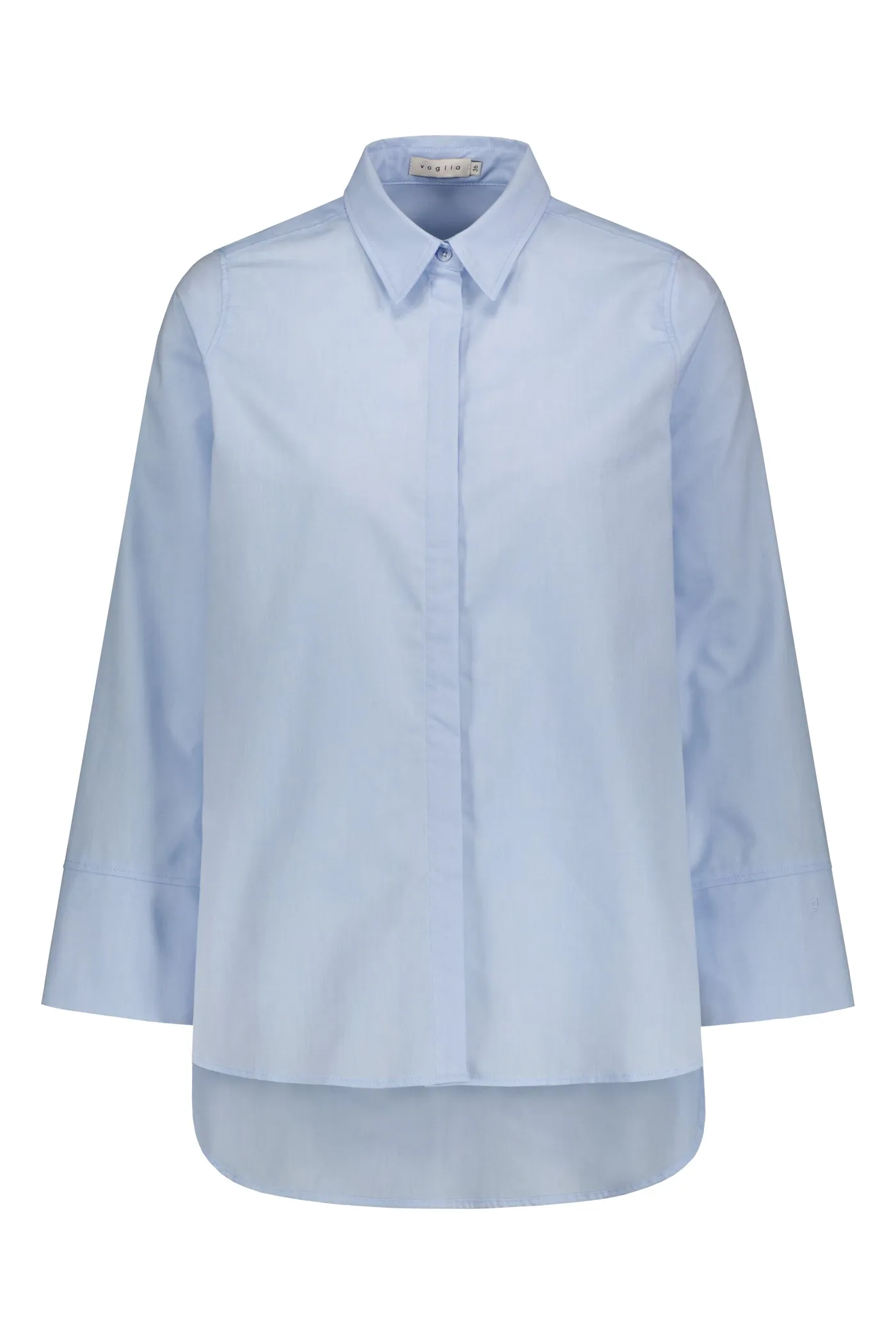Karolina Cotton Shirt Light Blue sold by Ivalo.com product image thumbnail 3