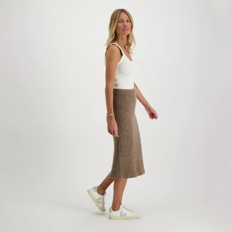 Marie Midi Skirt Beige sold by Ivalo.com