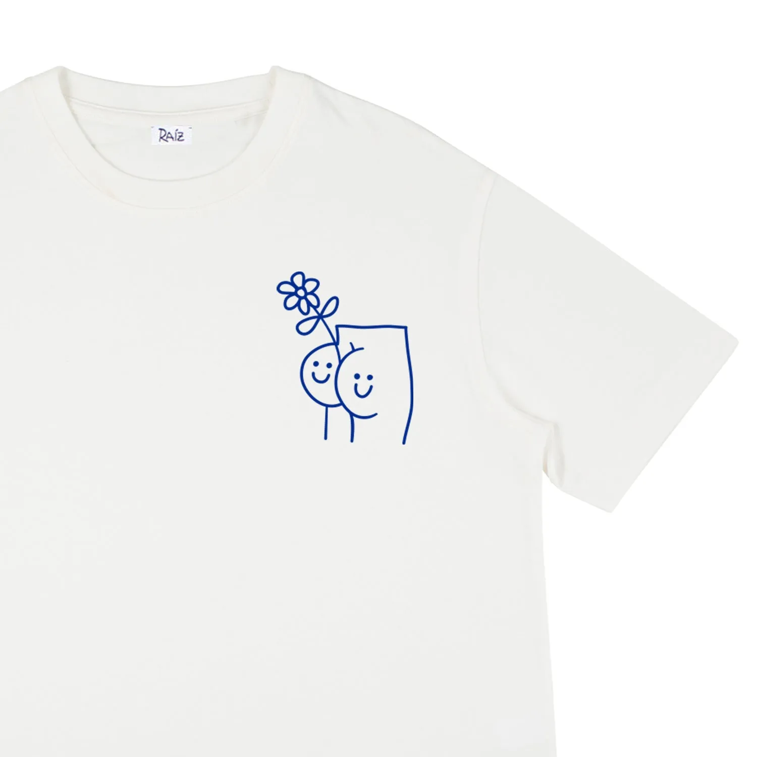 Crop Florero T-Shirt White sold by Ivalo.com product image thumbnail 3