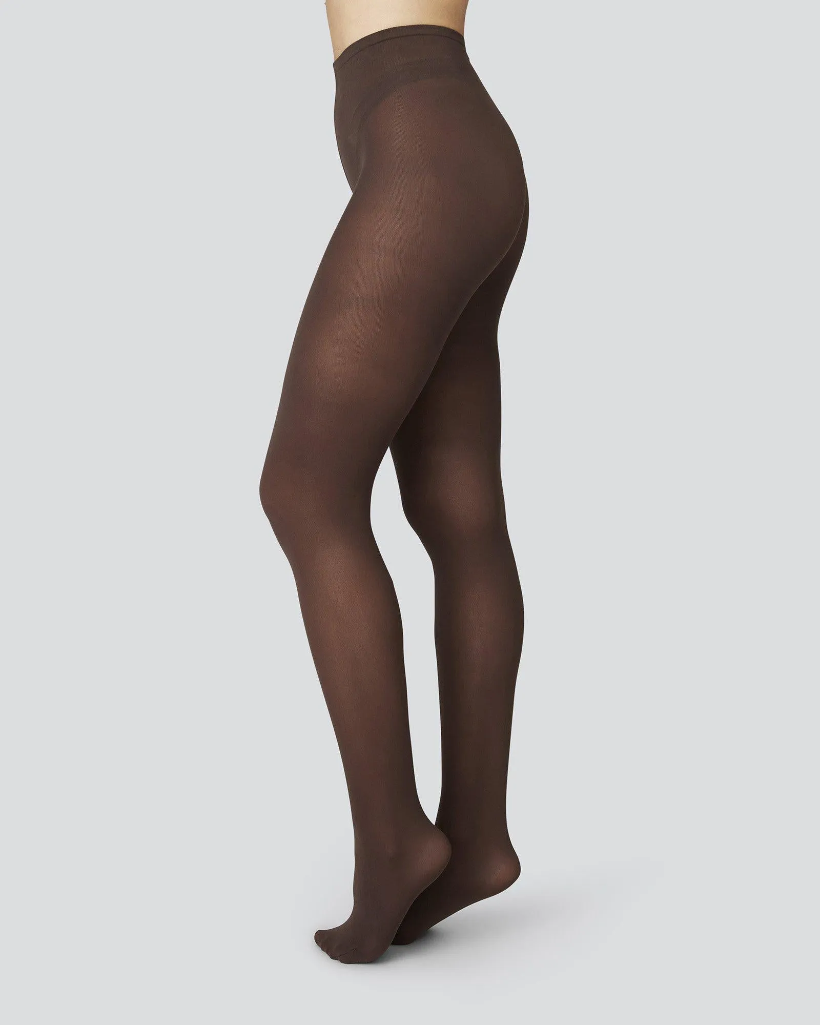 Olivia Premium Tights Dark Brown sold by Ivalo.com