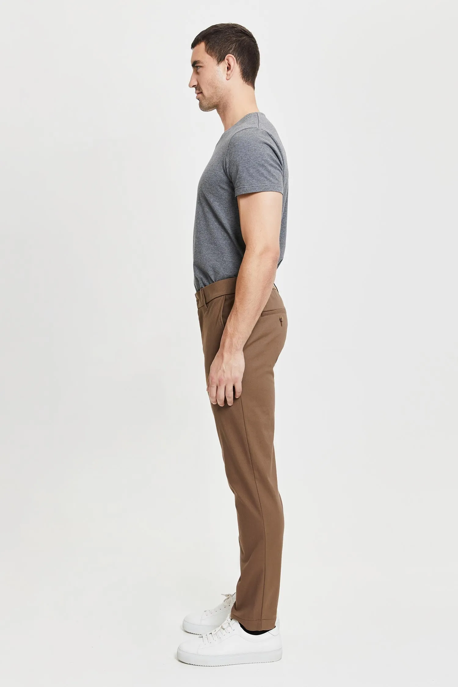 Seppo Organic Cotton Twill Trousers Brown sold by Ivalo.com product image thumbnail 2