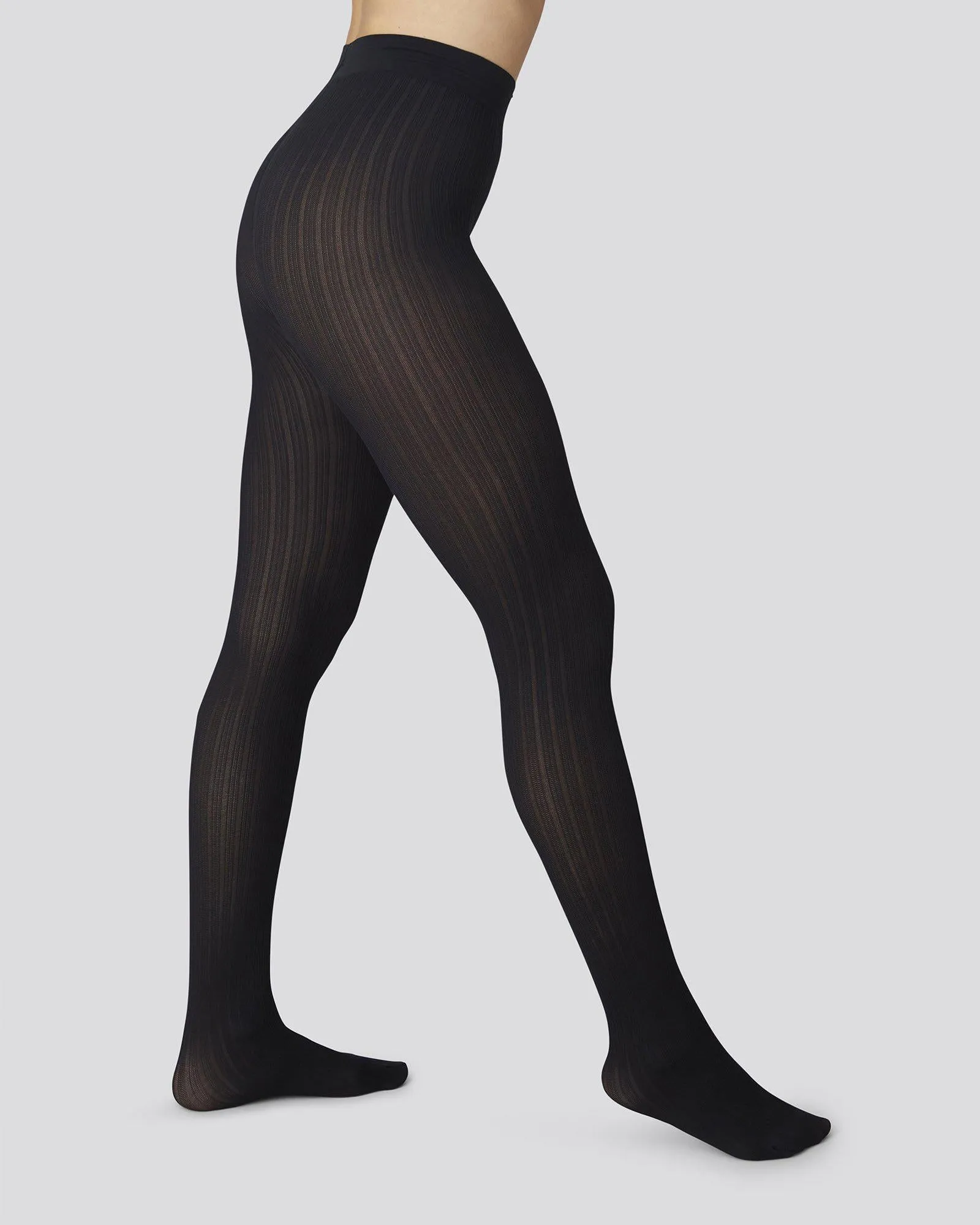 Alma Rib Tights Black sold by Ivalo.com product image thumbnail 2