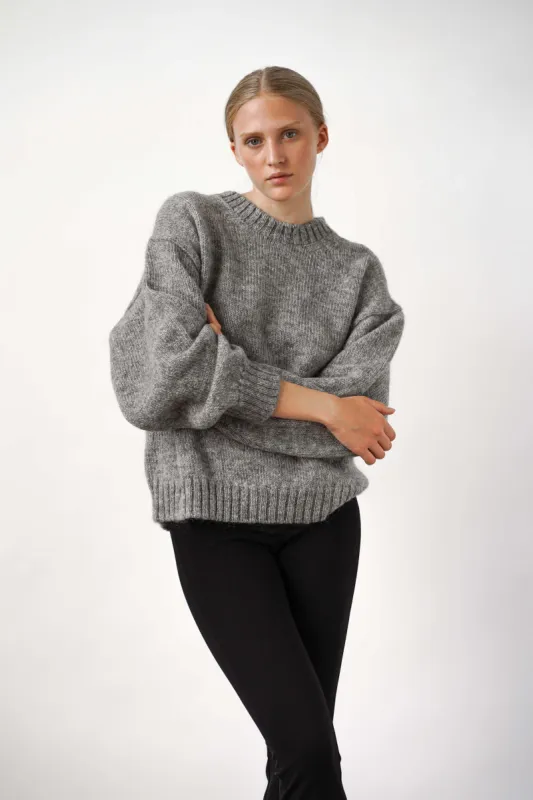 Ire Knitted Sweater Grey sold by Ivalo.com