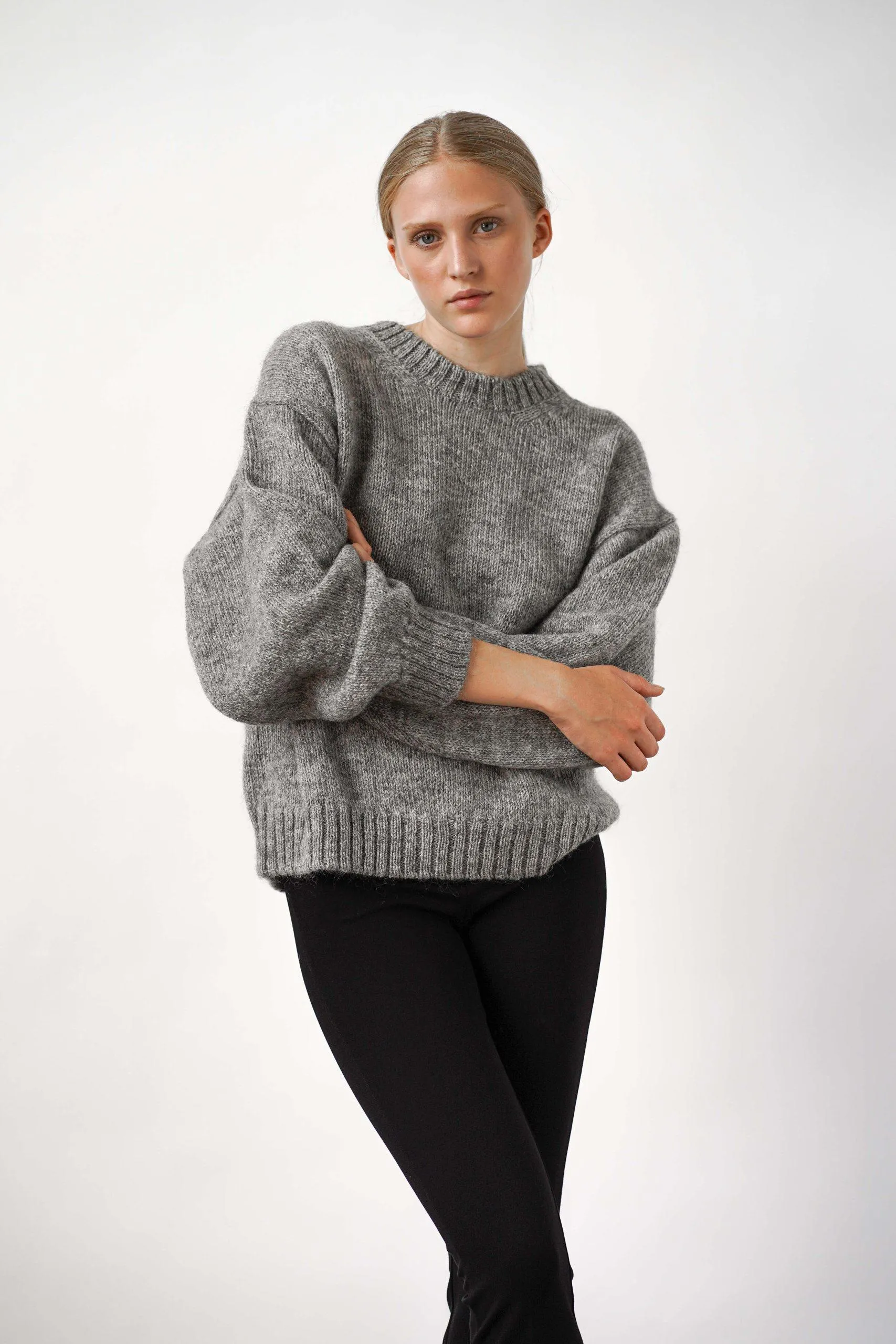 Ire Knitted Sweater Grey sold by Ivalo.com