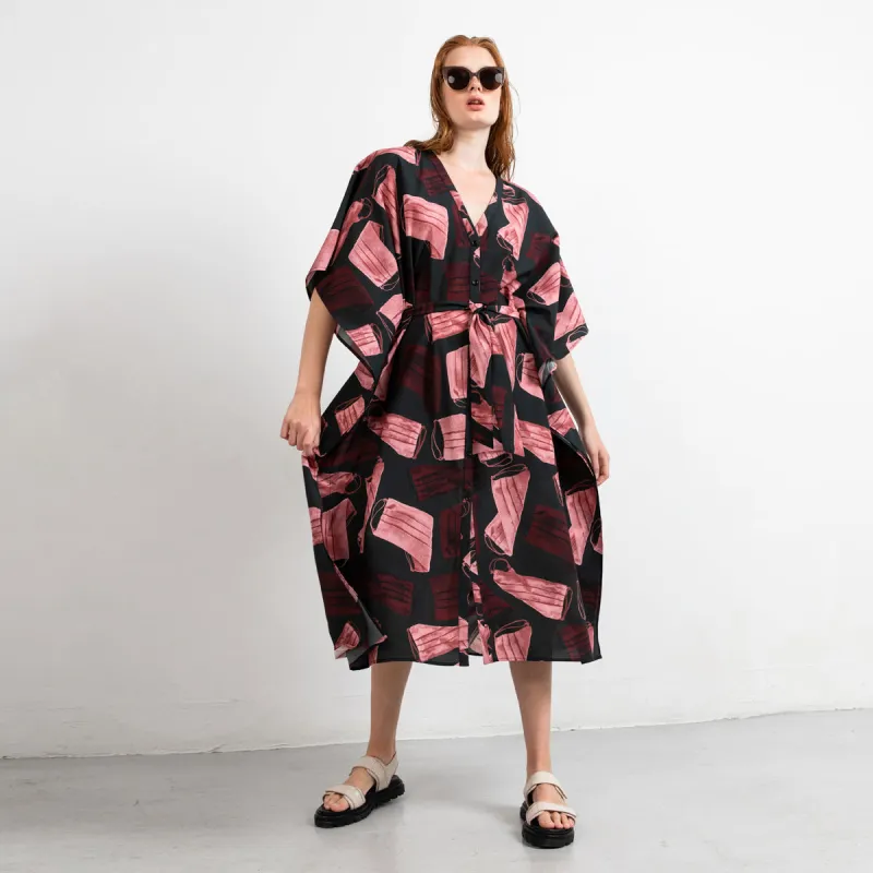 Riviera Long Caftan Face Mask Print sold by Ivalo.com