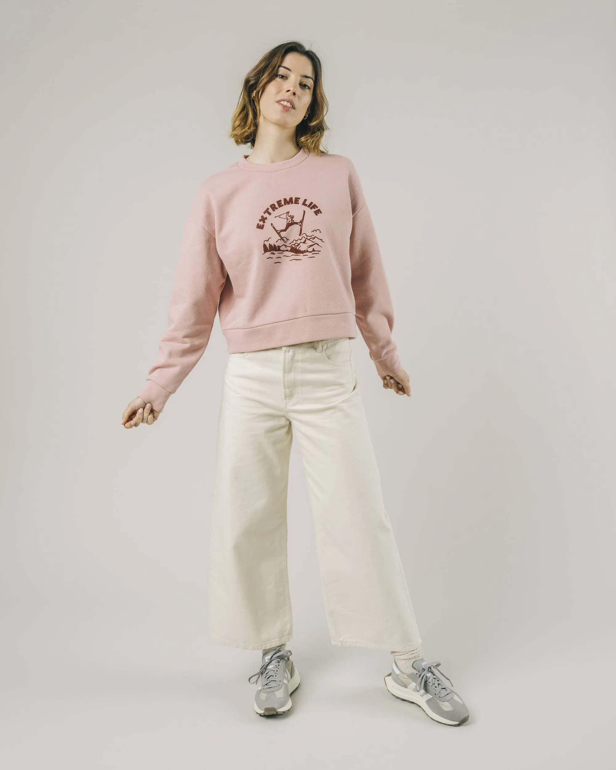 Extreme Life Cropped Sweatshirt Glassé sold by Ivalo.com product image thumbnail 2