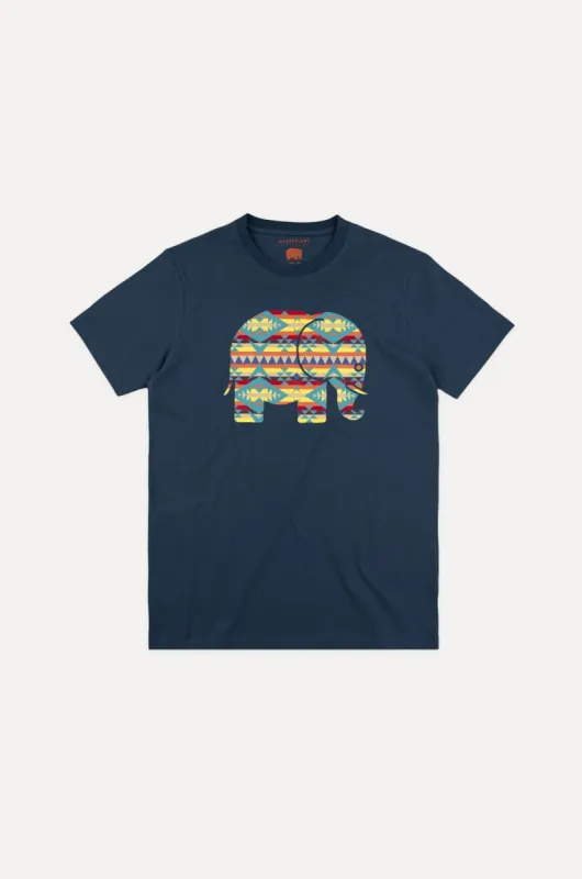 Navajo Organic Classic T-Shirt Blue sold by Ivalo.com