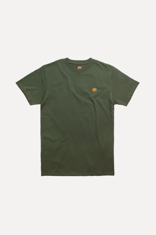 Organic Essential T-Shirt Kombu Green sold by Ivalo.com