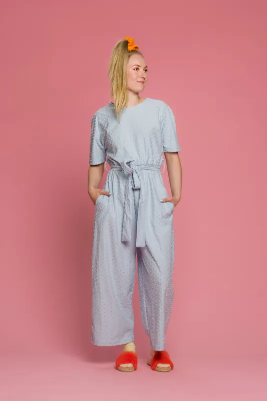 Manuela Jumpsuit Blue Dot sold by Ivalo.com