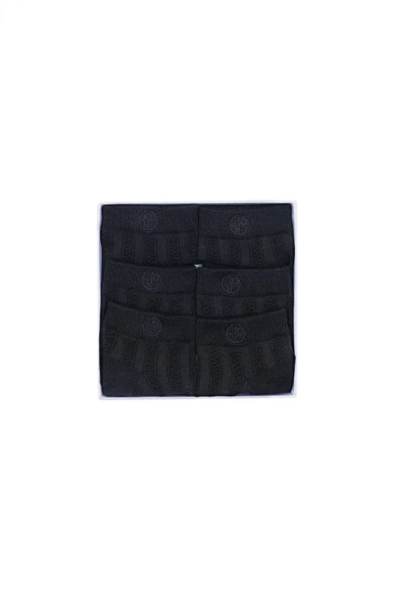 3-Pack Ankle Socks All Black sold by Ivalo.com product image thumbnail 2