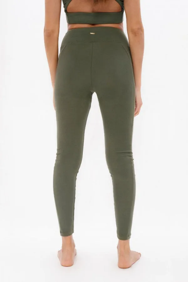 Munich MUC High Waisted Leggings Green Ash sold by Ivalo.com product image thumbnail 4