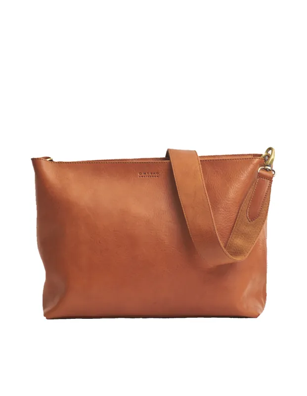 Olivia Cognac Stromboli Leather sold by Ivalo.com