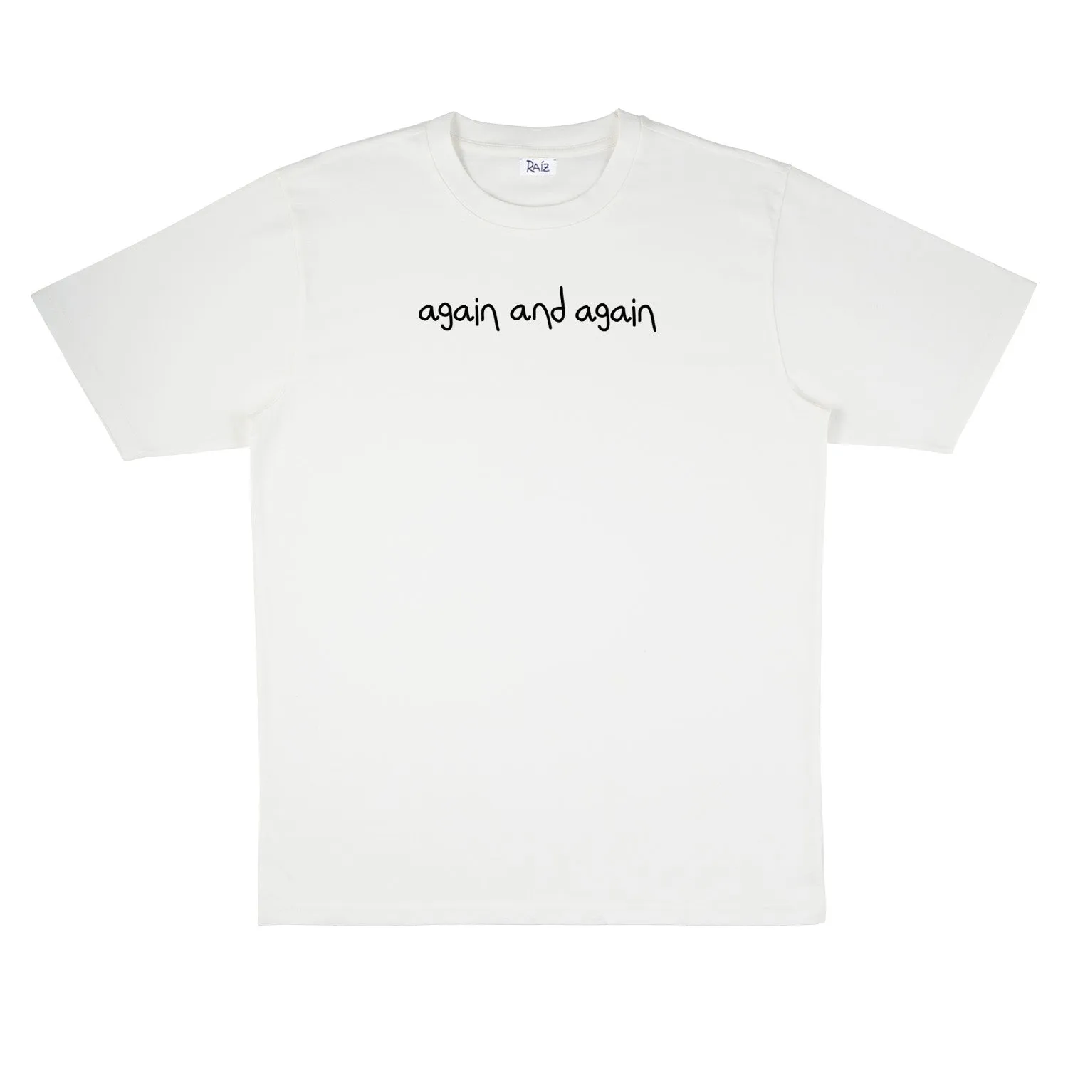 Again T-Shirt White sold by Ivalo.com