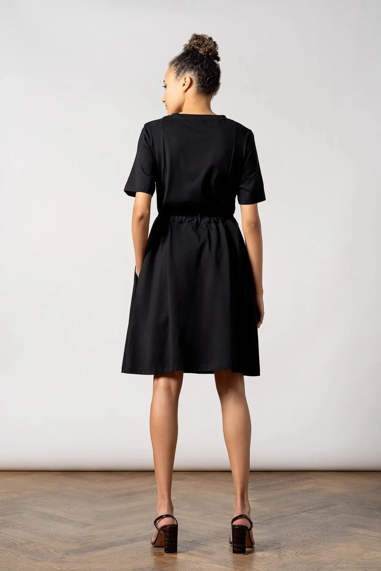 Ofelia Organic Cotton Dress Black sold by Ivalo.com product image thumbnail 5
