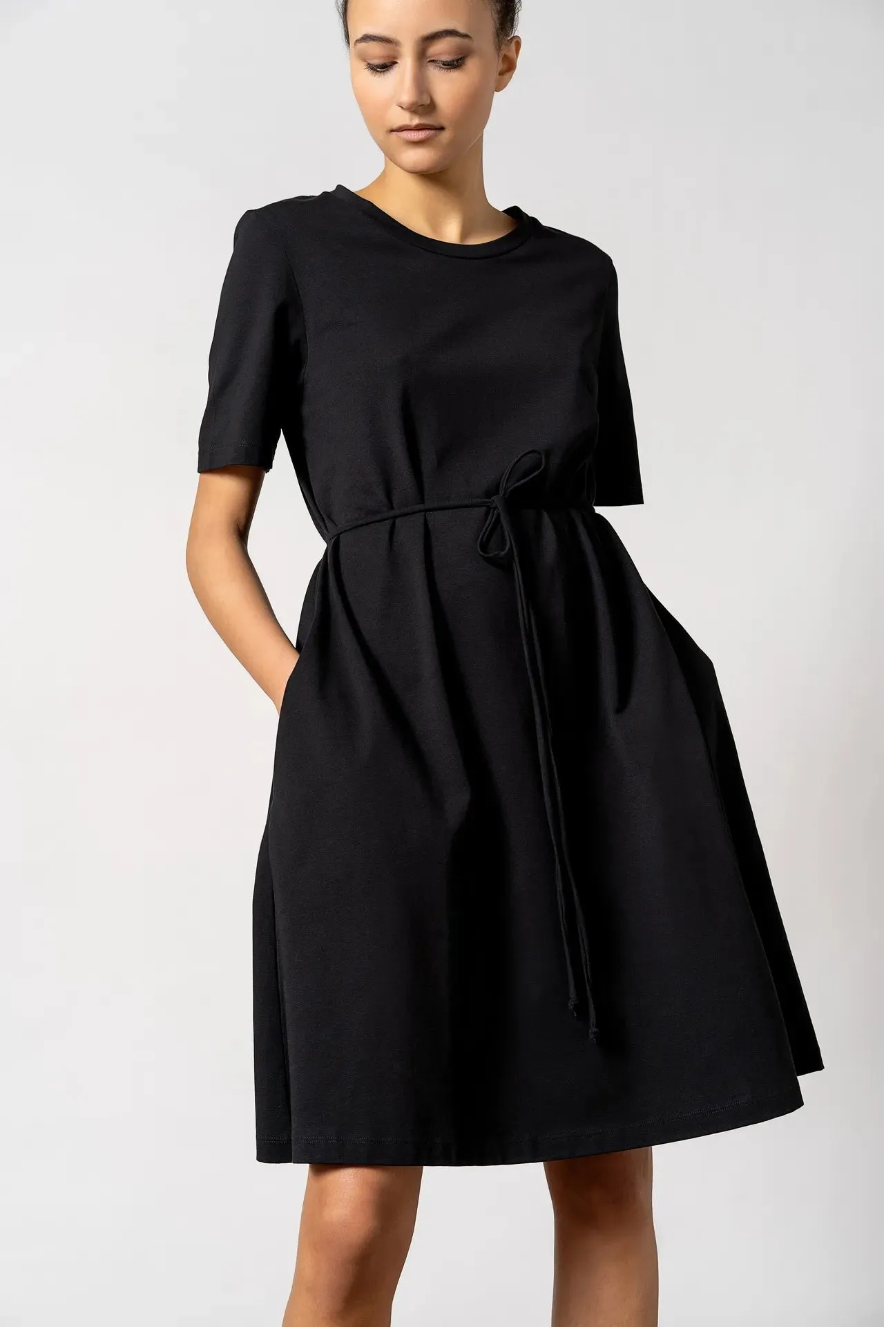 Ofelia Organic Cotton Dress Black sold by Ivalo.com product image thumbnail 3