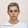 Yuda Bluelight Glasses Gold Black sold by Ivalo.com