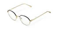 Yuda Bluelight Glasses Gold Black sold by Ivalo.com