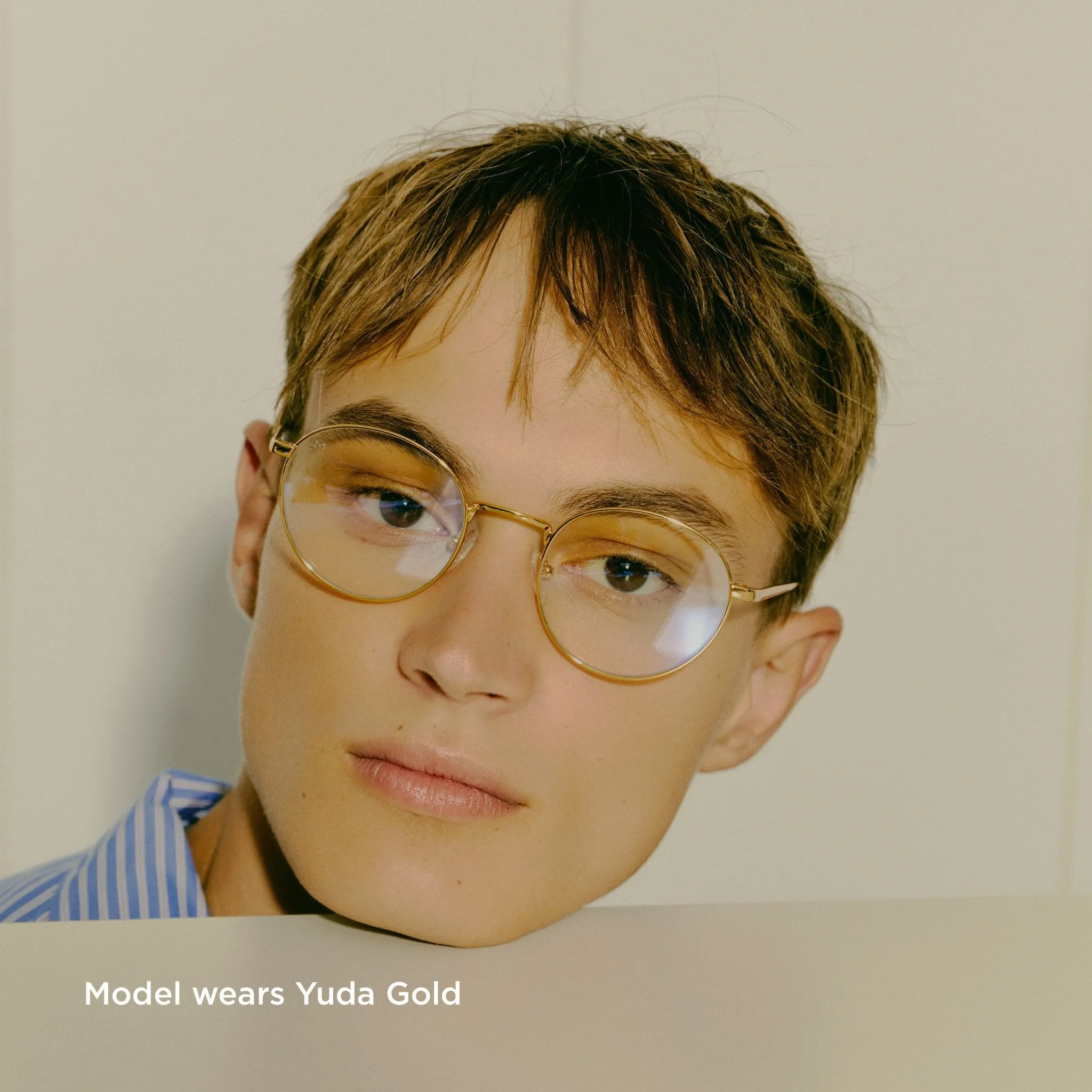 Yuda Bluelight Glasses Gold sold by Ivalo.com product image thumbnail 5