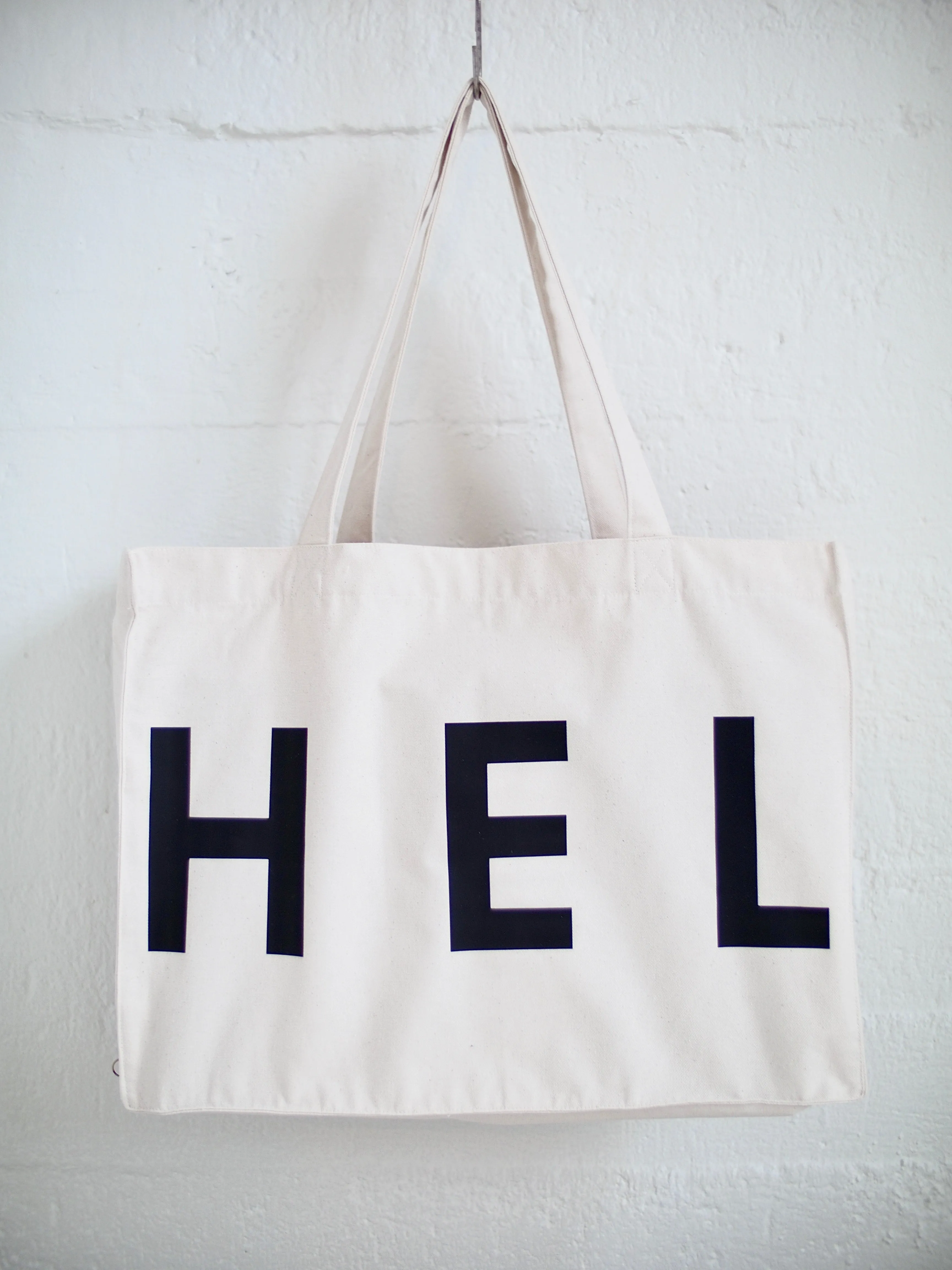 HEL N° 5 Shopper Bag Raw White sold by Ivalo.com