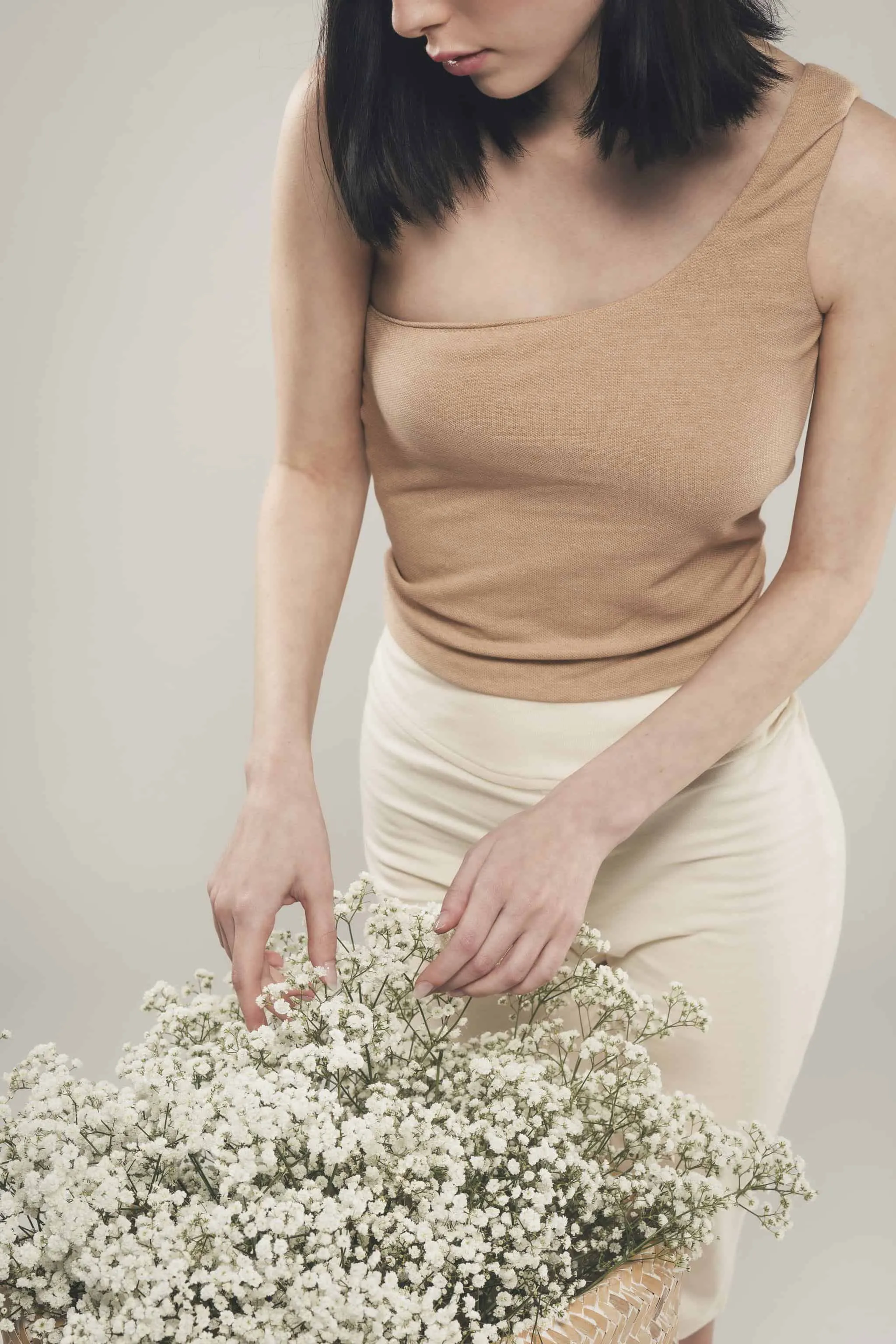 One Shoulder Top Light Brown sold by Ivalo.com product image thumbnail 3