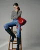Leandra Bucket Bag Croco Red sold by Ivalo.com