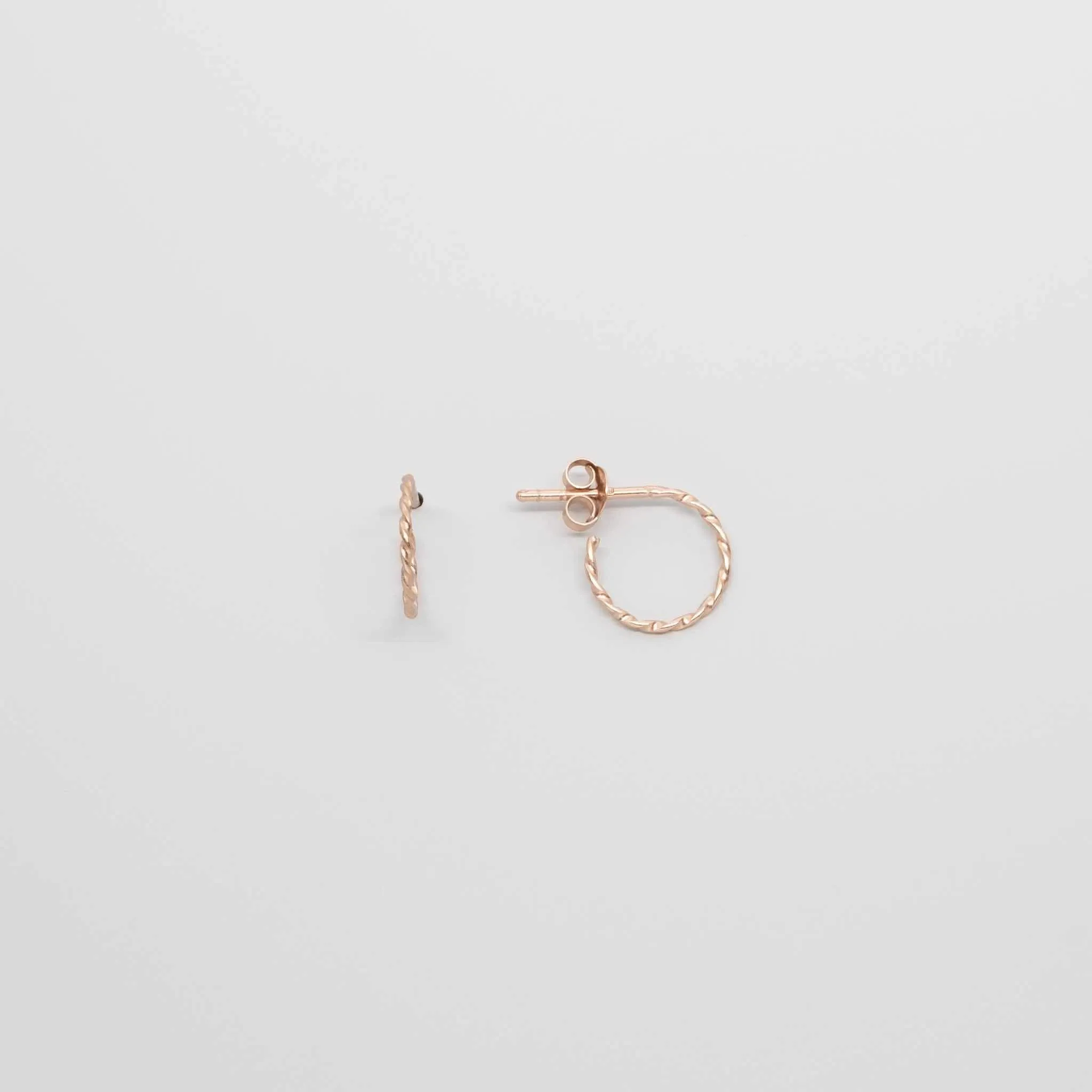 Tiny Twisted Hoops sold by Ivalo.com product image thumbnail 3