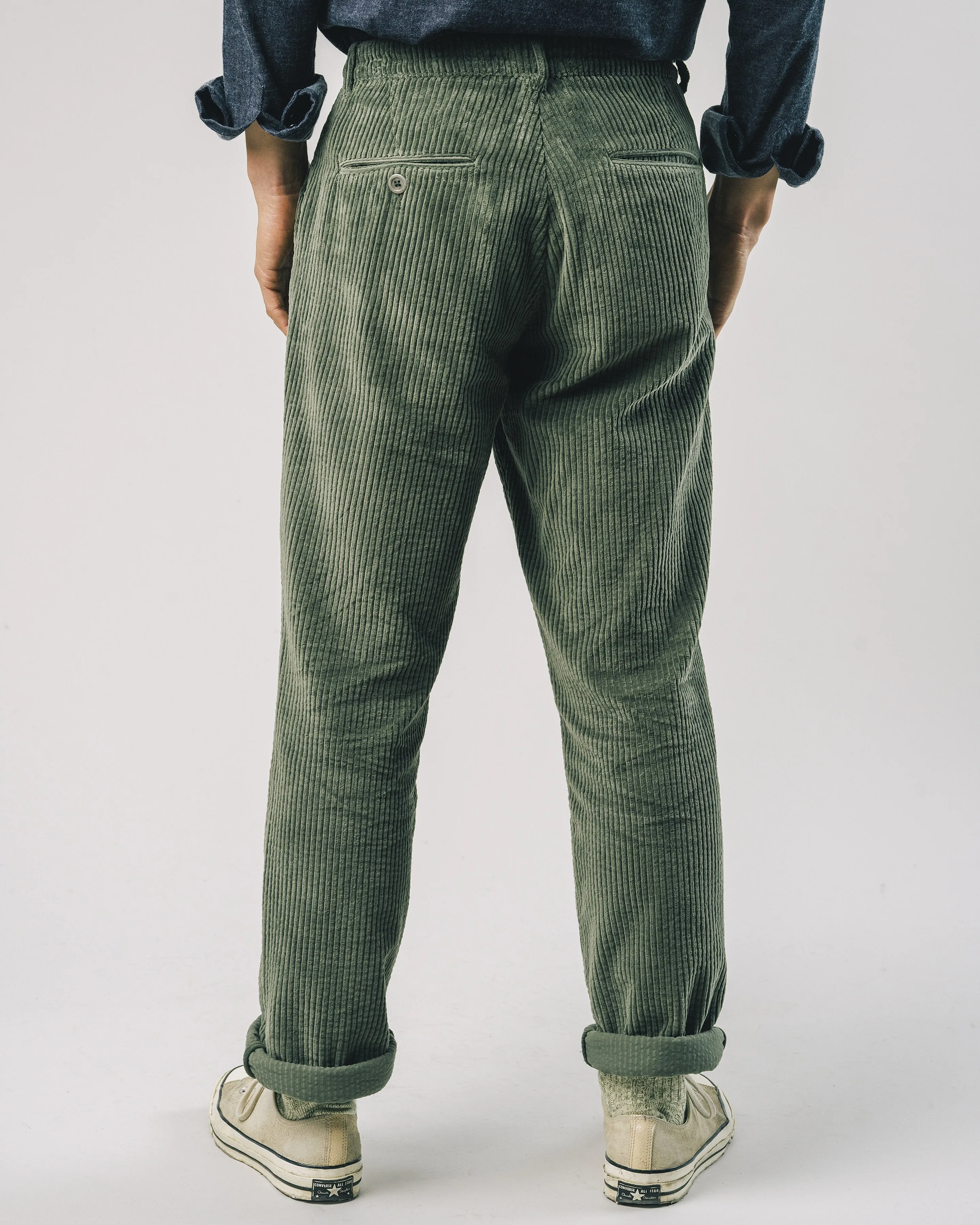 Corduroy Chino Pant Stone Green sold by Ivalo.com product image thumbnail 4