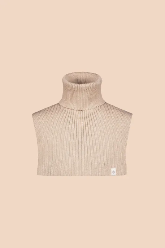 Rib Neck Warmer Light Sand sold by Ivalo.com