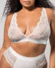 Plunge Bralette Blanche sold by Ivalo.com