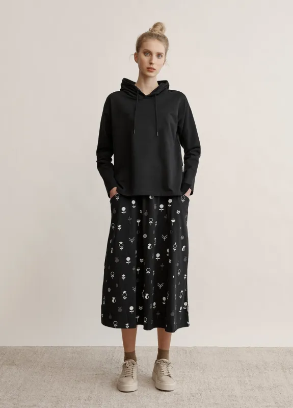 Aurora Hoodie Black made by Globe Hope