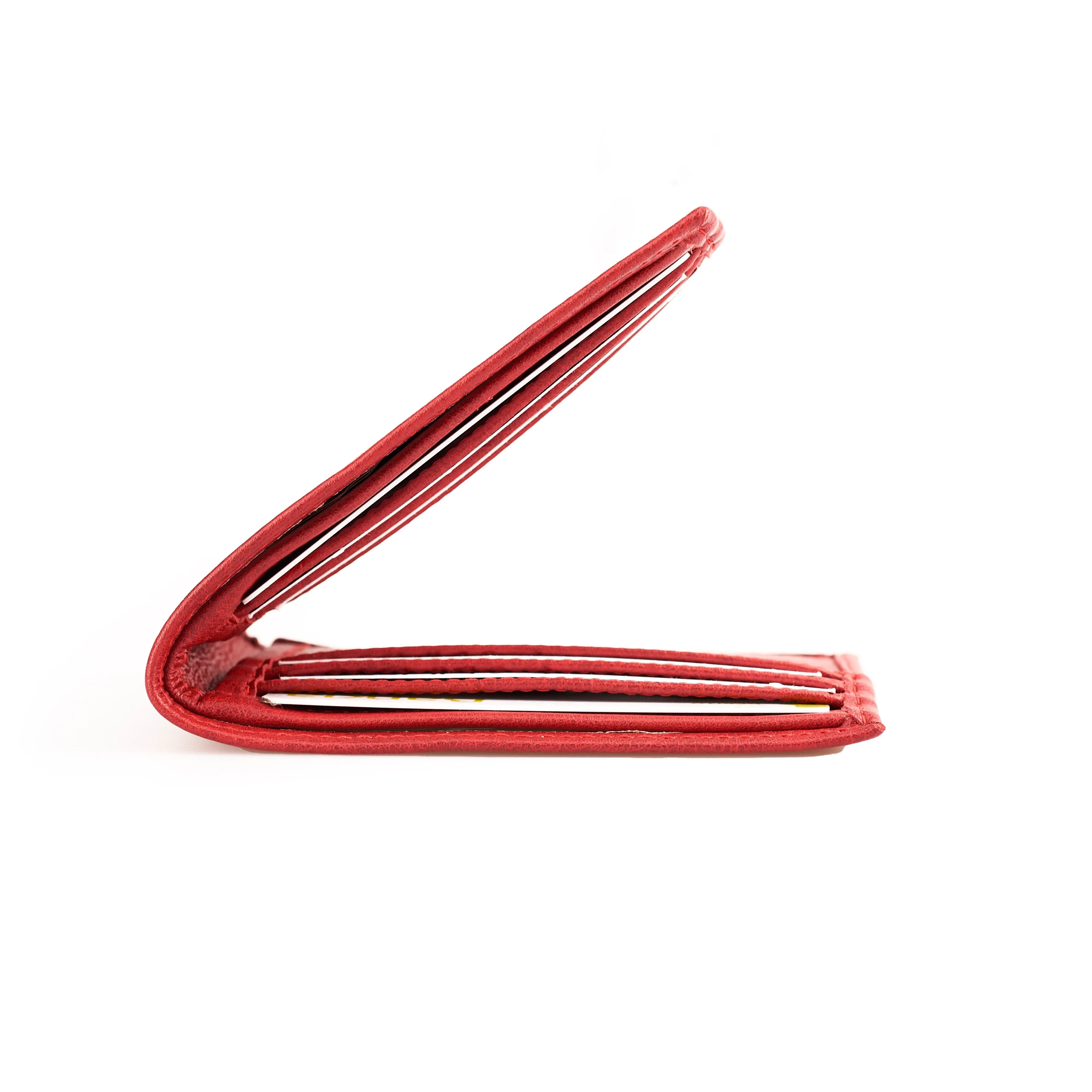 Slim Vegan Wallet Red sold by Ivalo.com product image thumbnail 4