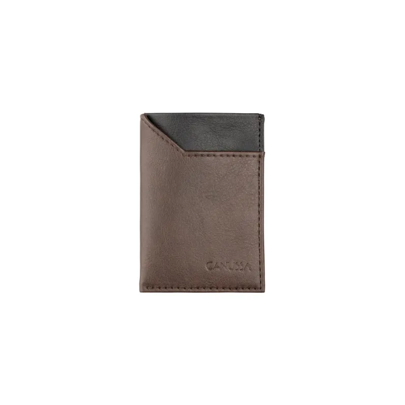 Slim Card Holder Brown / Black sold by Ivalo.com