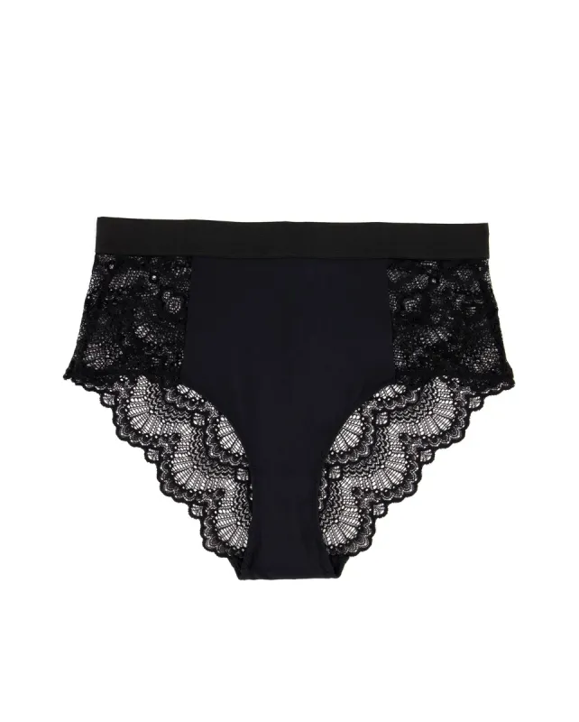 Highwaist Briefs Saboteur Black sold by Ivalo.com