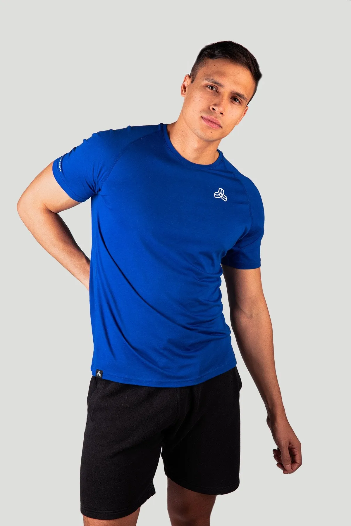 Iron Roots Beechwood Performance T-Shirt Cobalt Blue sold by Ivalo.com product image thumbnail 5