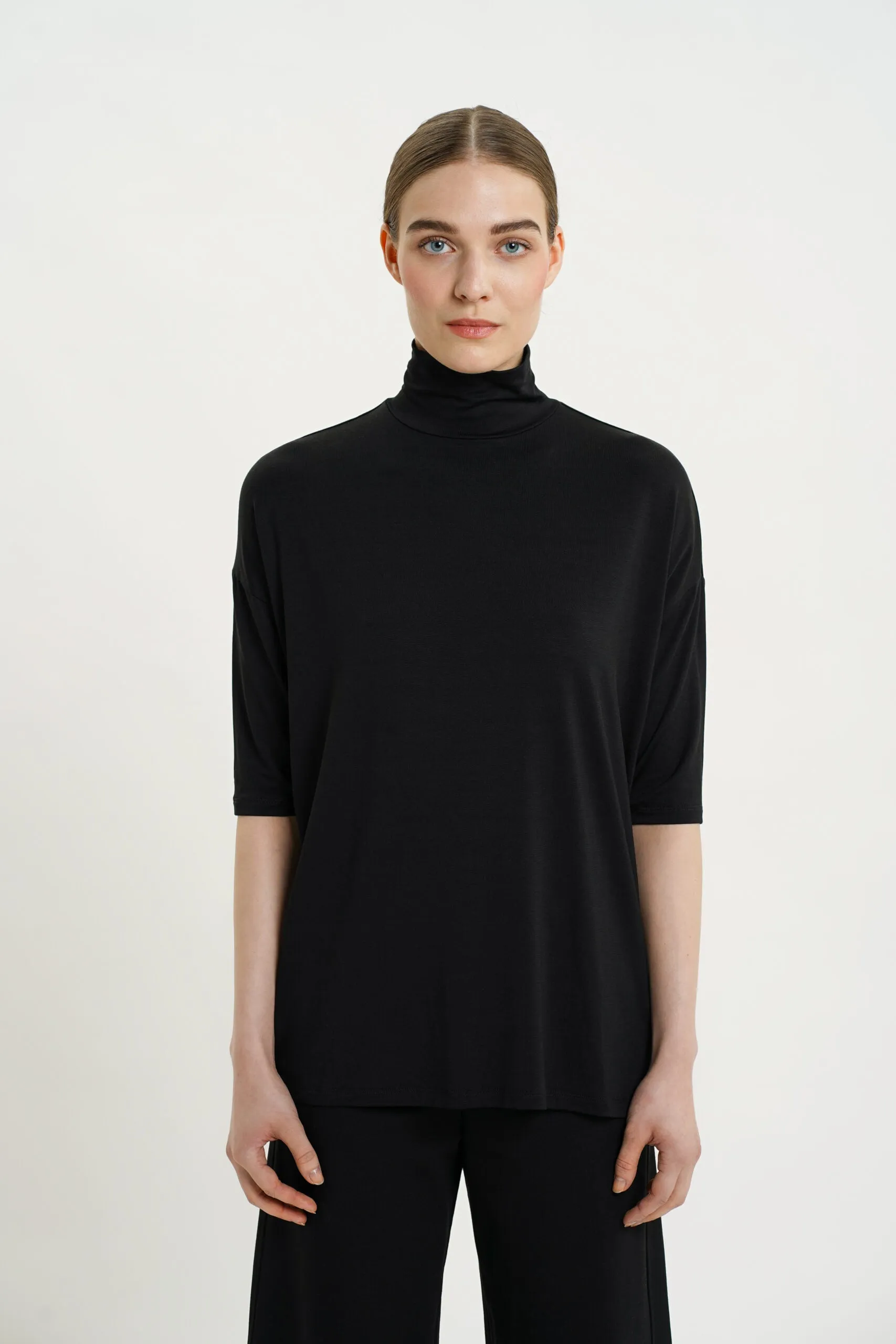 Tomasine Turtleneck Top Black sold by Ivalo.com