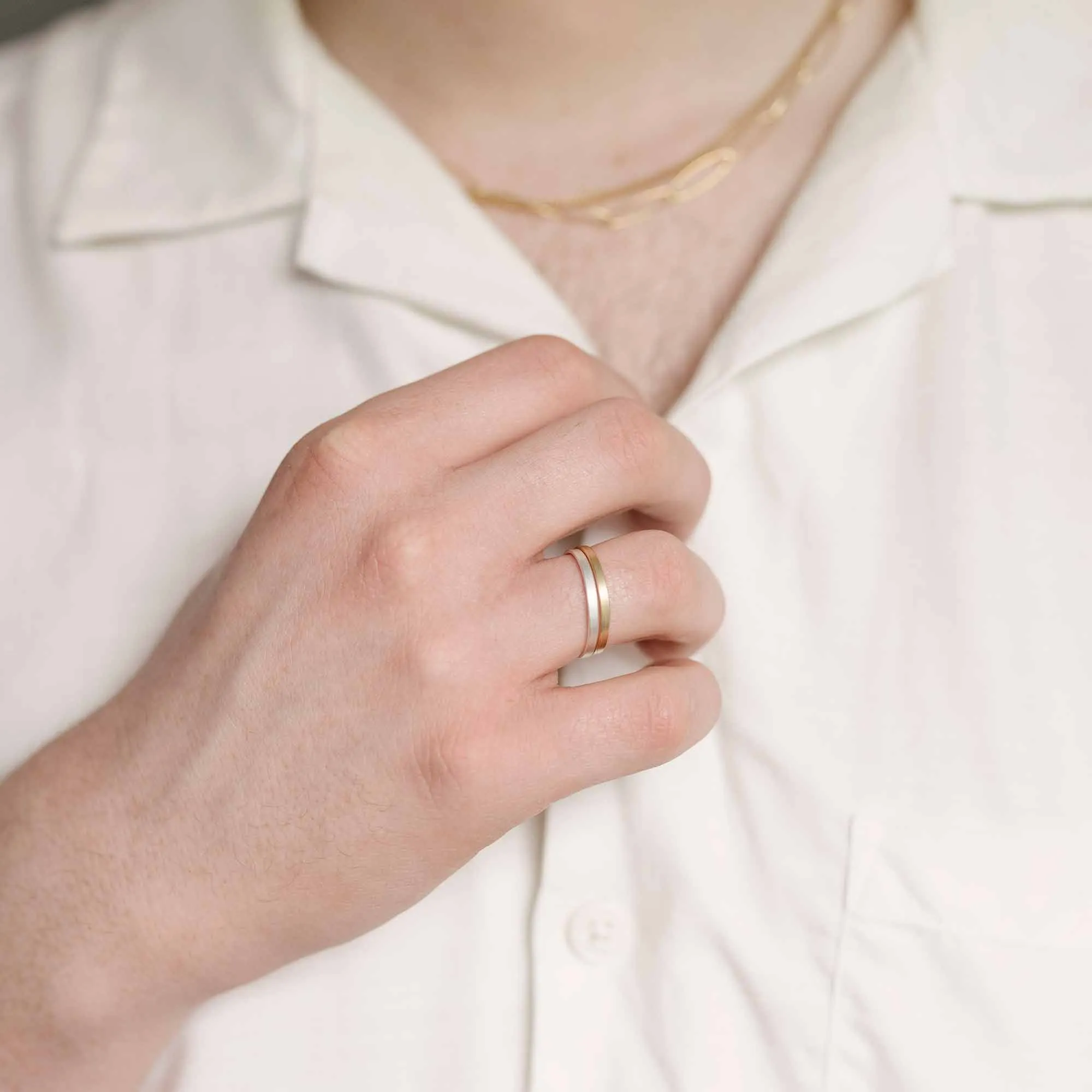 Satin Band Ring sold by Ivalo.com