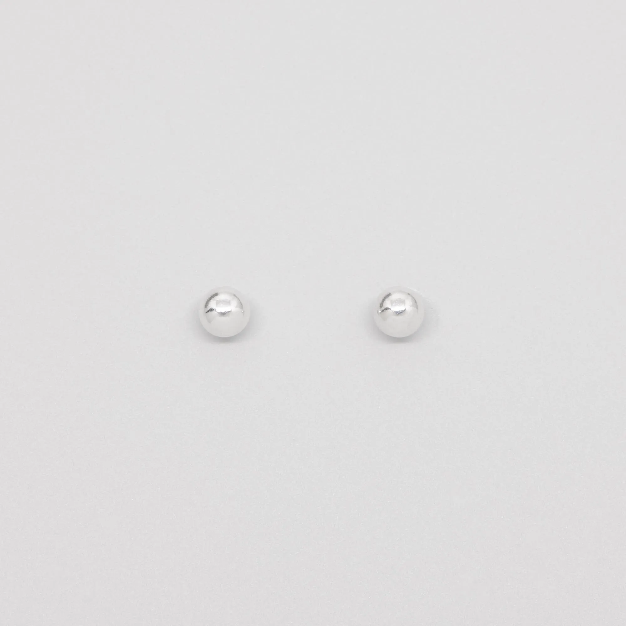 Shiny Ball Stud Earrings sold by Ivalo.com product image thumbnail 3