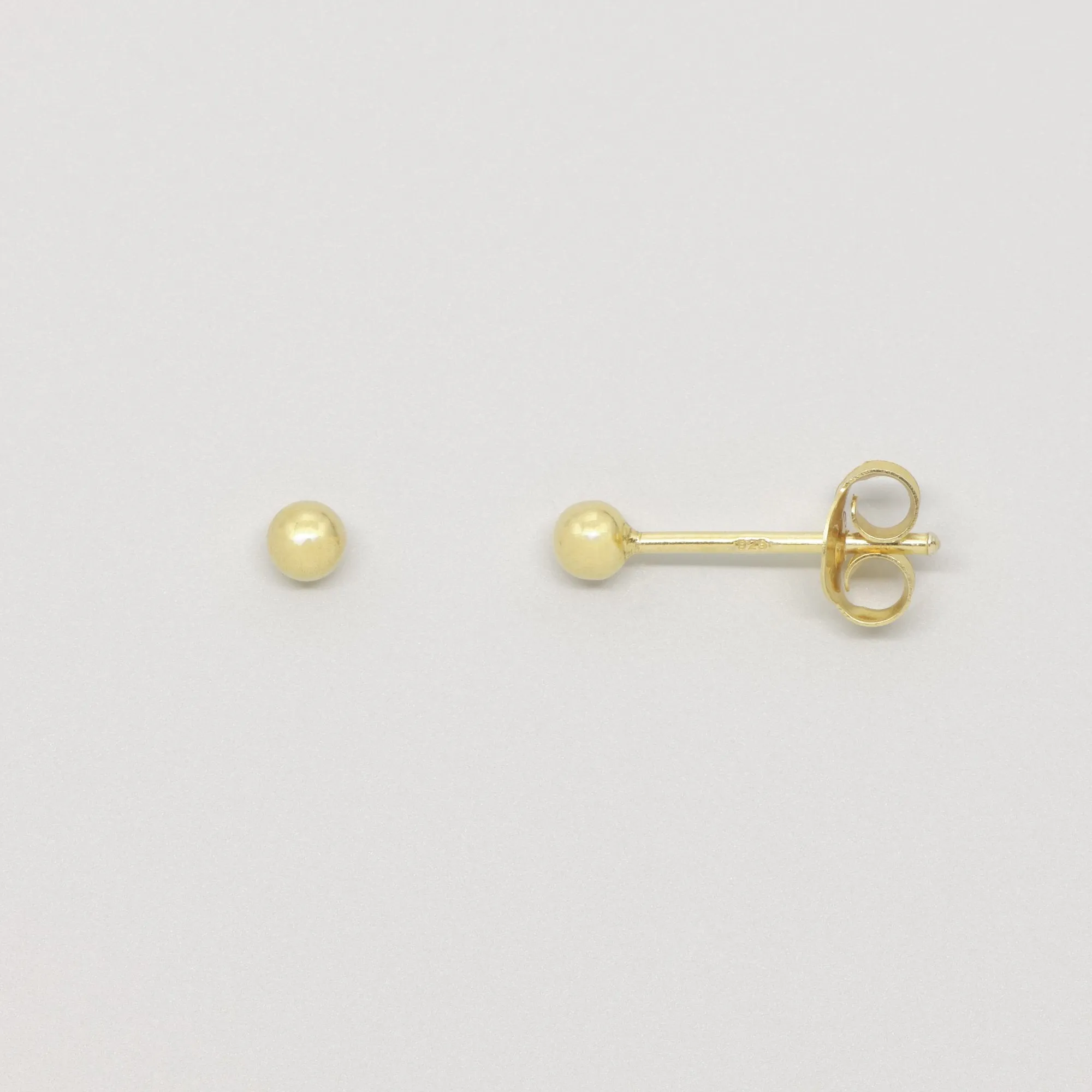 Shiny Ball Stud Earrings sold by Ivalo.com product image thumbnail 2