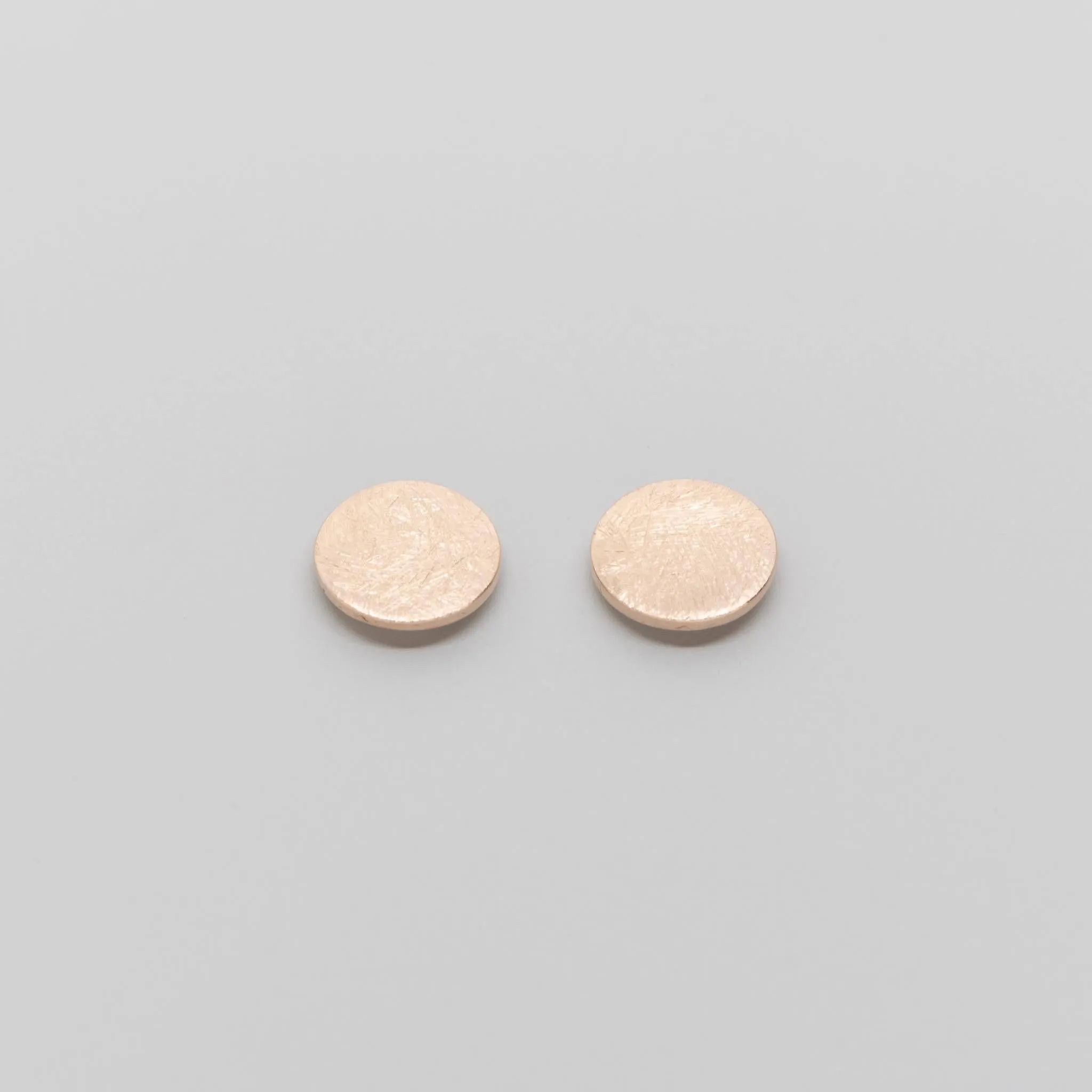 Satin Disc Stud Earrings sold by Ivalo.com product image thumbnail 4