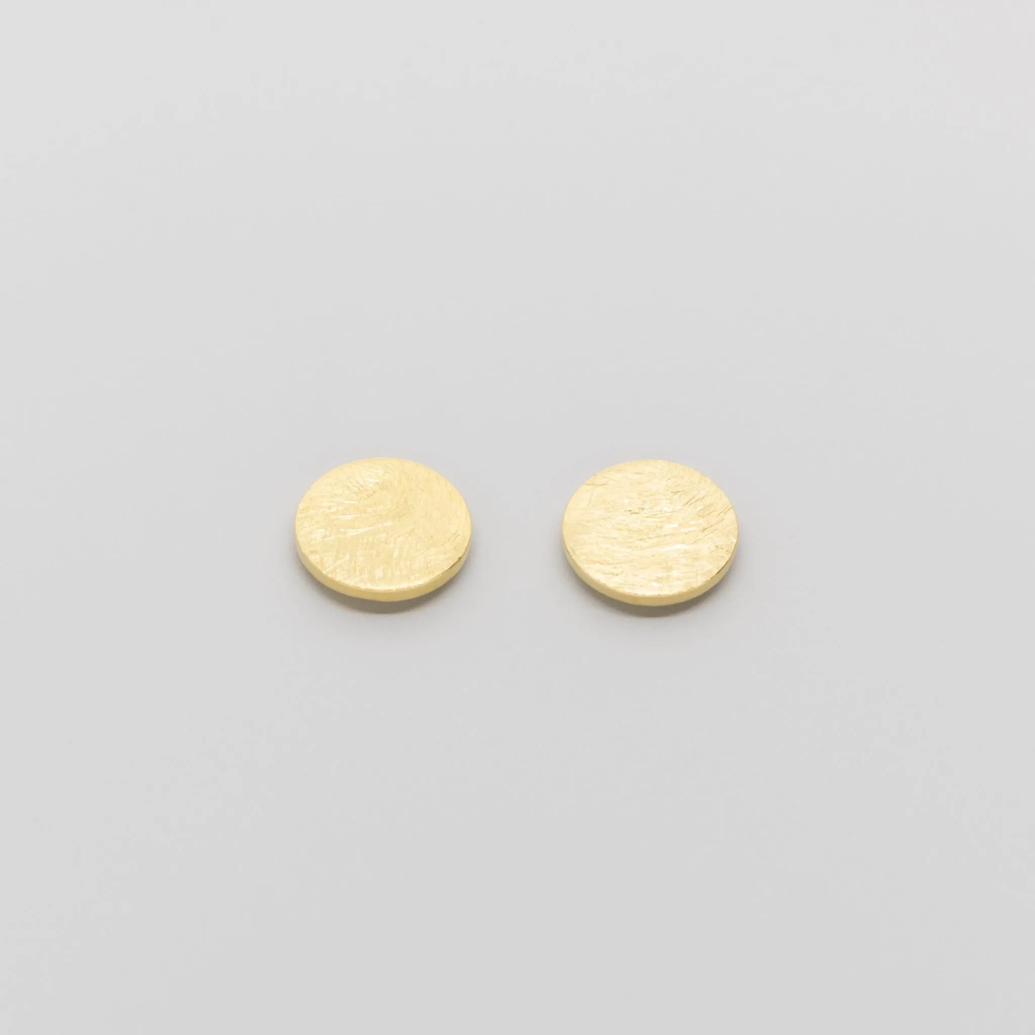 Satin Disc Stud Earrings sold by Ivalo.com product image thumbnail 3