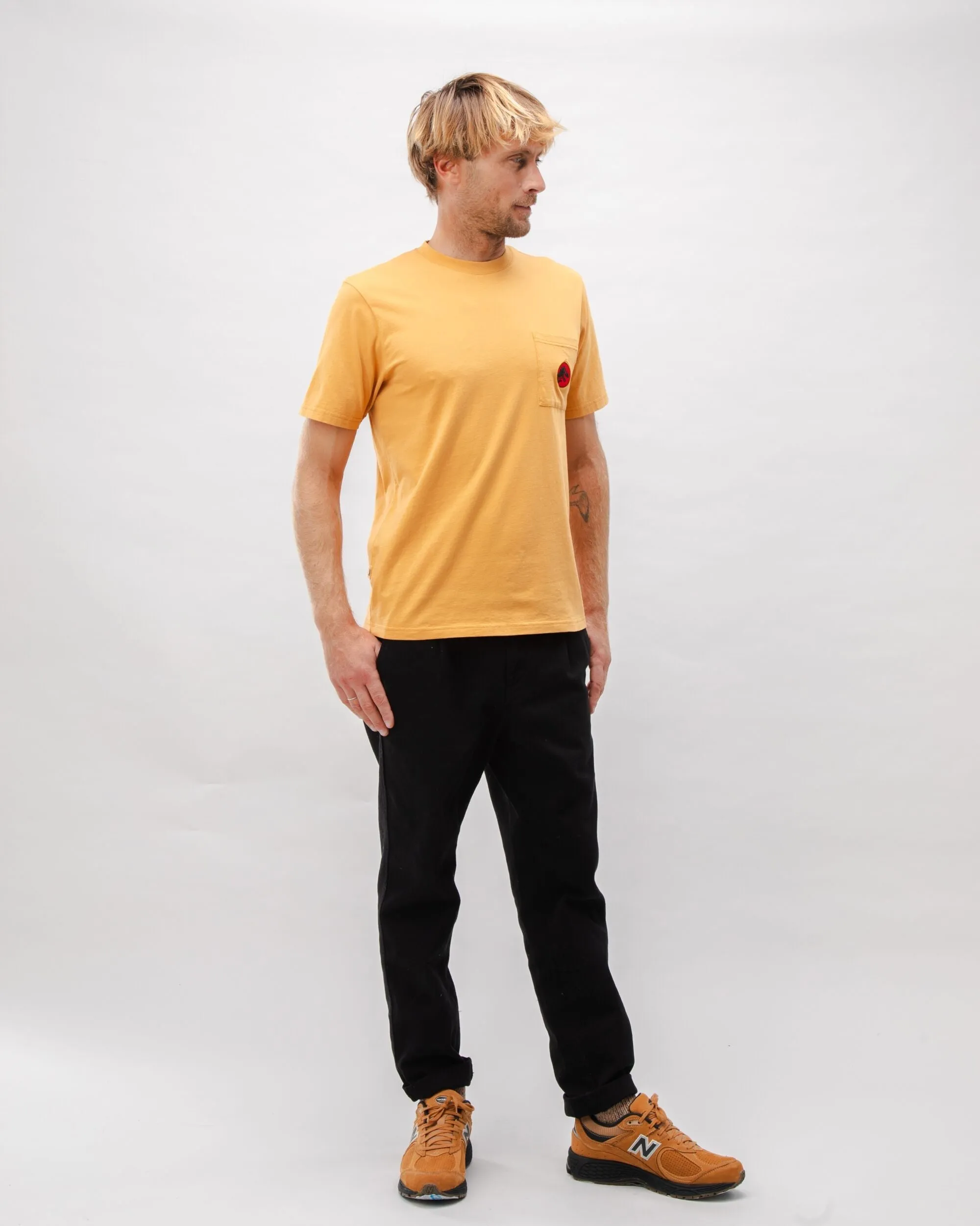 Jurassic Park Logo Cotton T-shirt Ochre sold by Ivalo.com product image thumbnail 3