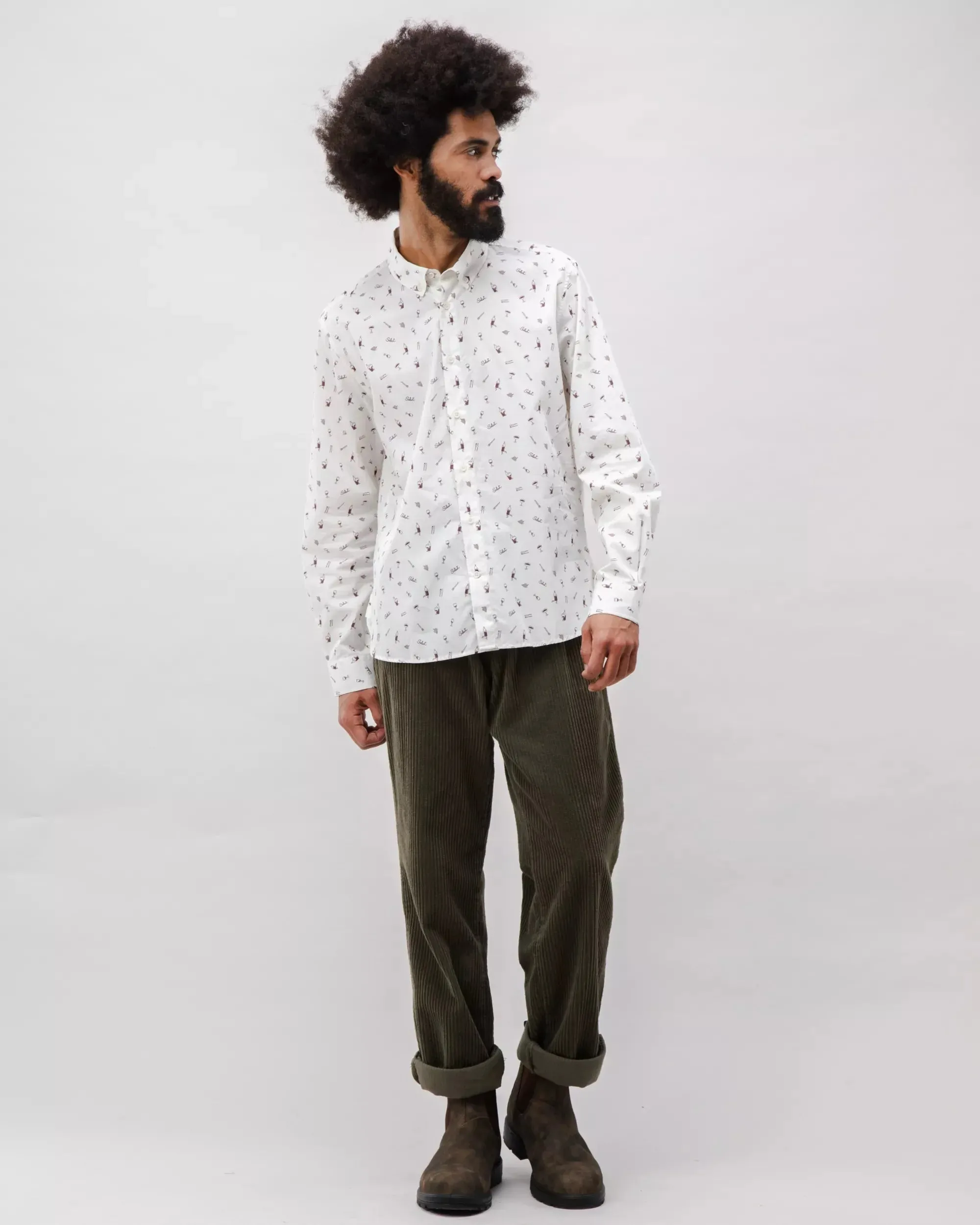 Salut Cotton Shirt Ecru sold by Ivalo.com product image thumbnail 3