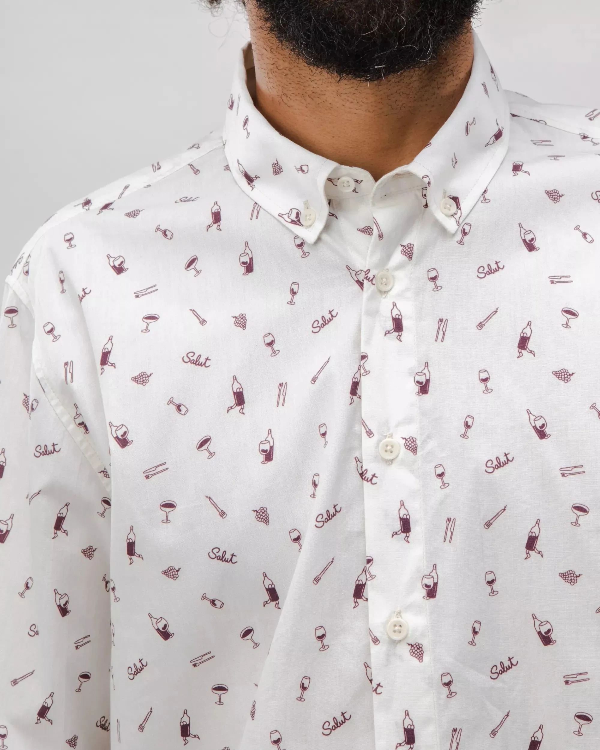 Salut Cotton Shirt Ecru sold by Ivalo.com