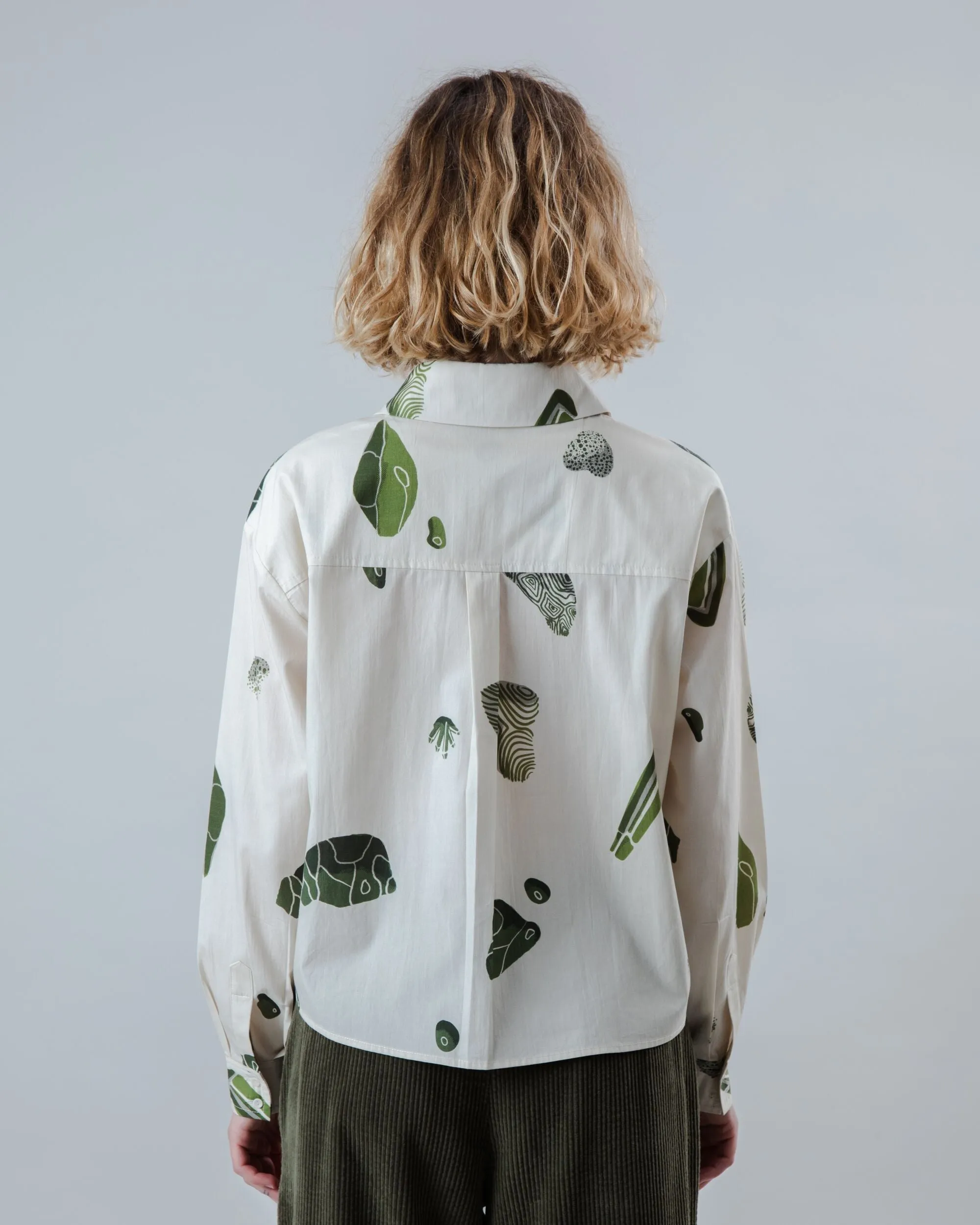 Quarry Boxy Cotton Blouse Ecru sold by Ivalo.com product image thumbnail 5