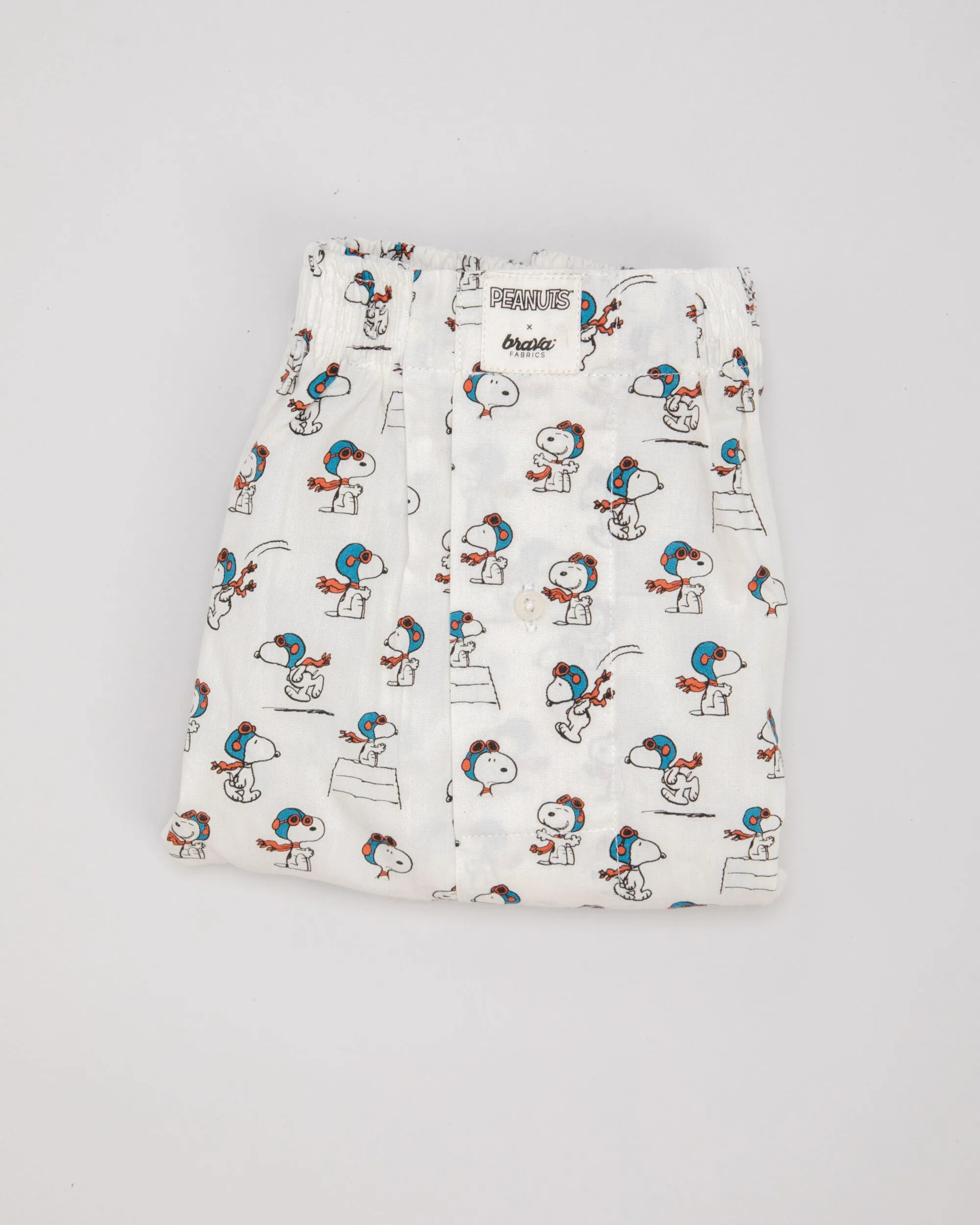 Peanuts Flying Ace Cotton Boxers Ecru sold by Ivalo.com product image thumbnail 2