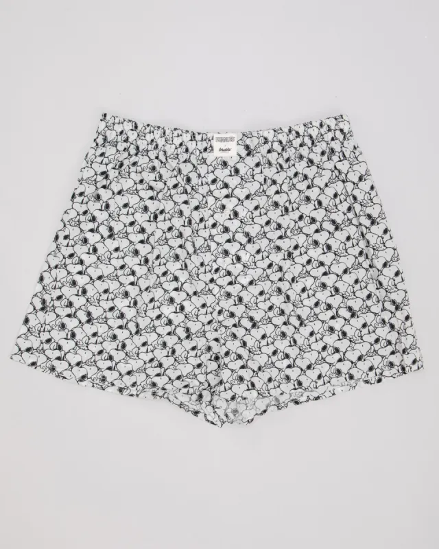 Peanuts B&W Cotton Boxers Ecru made by Ivalo.com