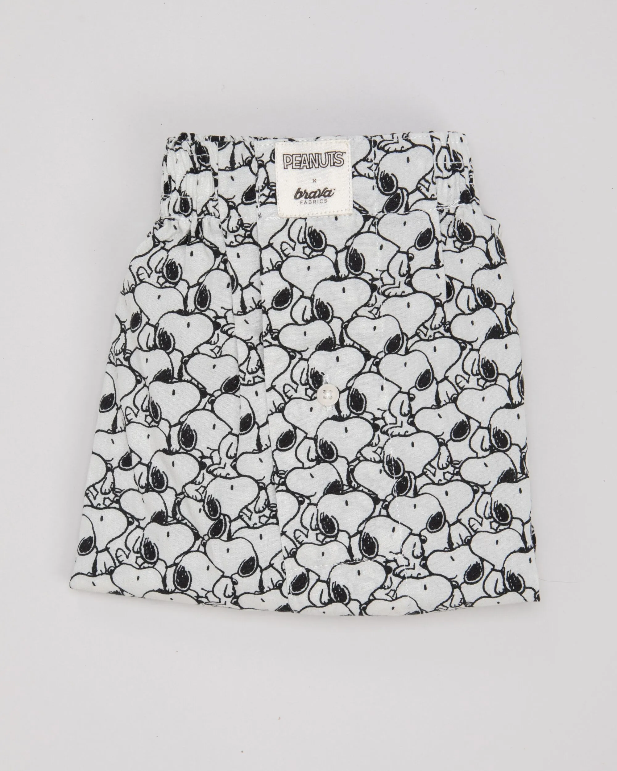 Peanuts B&W Cotton Boxers Ecru sold by Ivalo.com product image thumbnail 2