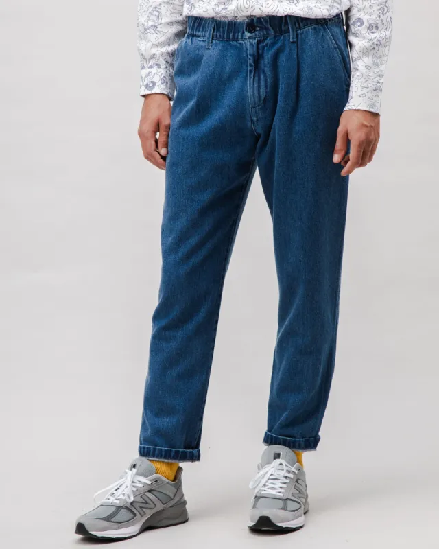 Comfort Chino Denim Pants Indigo sold by Ivalo.com