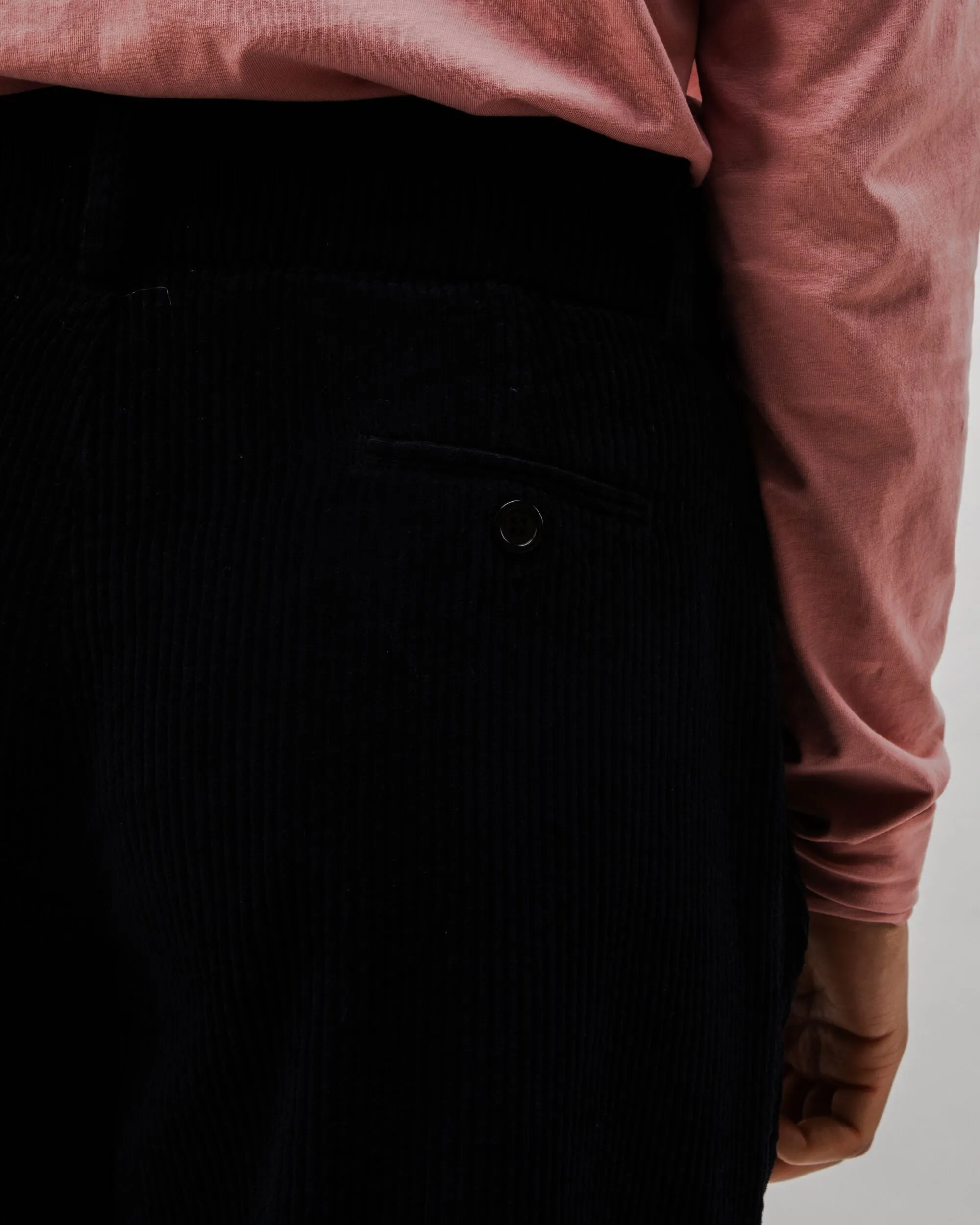 Corduroy Pleated Pants Black sold by Ivalo.com product image thumbnail 5